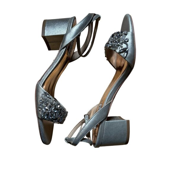 Badgley Mischka Ivanna Embellished Evening Shoe Women's Size 7 New In Box! - Picture 4 of 9